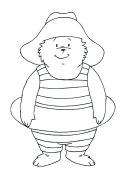 Paddington Kolorowanie Online
